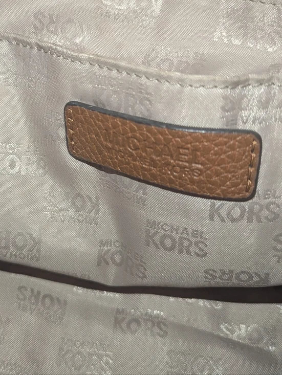 MICHAEL KORS Naomi Leather Tote with Braided Handles - Picture 12 of 16